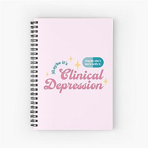 Trixie Mattel - Maybe she's born with it. Maybe it's clinical depression. Spiral Notebook