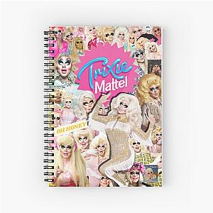 Trixie Mattel Collage Spiral Notebook
