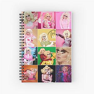 Trixie Mattel Photo Collage Spiral Notebook