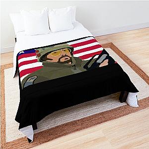 Kirk Lazarus - Tropic Thunder  Sticker Comforter