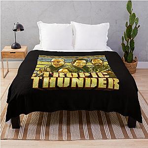 Tropic Thunder Classic Man Throw Blanket