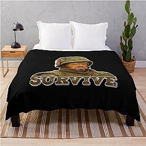 Tropic Thunder Throw Blanket