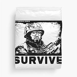 Tropic Thunder T-ShirtSurvive Duvet Cover