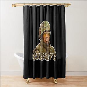 Tropic Thunder Shower Curtain