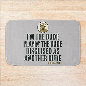 I'm The Dude Tropic Thunder Lts Bath Mat