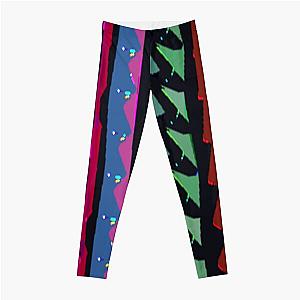 TROPIC THUNDER - STRIPE - MULTICOLOUR - POP ART STYLE Leggings