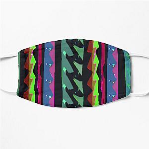 TROPIC THUNDER - STRIPE - MULTICOLOUR - POP ART STYLE Flat Mask