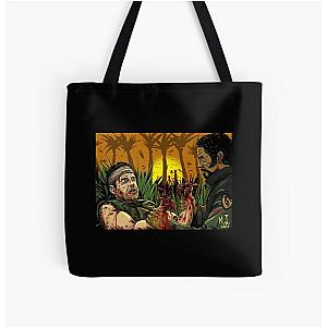 Tropic Thunder Poster All Over Print Tote Bag