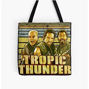 Tropic Thunder Classic Man All Over Print Tote Bag