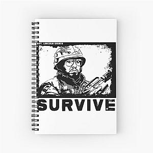 Tropic Thunder T-ShirtSurvive Spiral Notebook