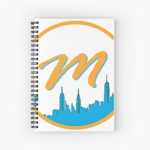 Mikey Magnum Logo - Tropic Thunder Scheme Spiral Notebook