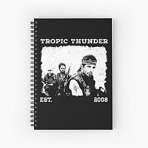 Retro Tropic Thunder Spiral Notebook