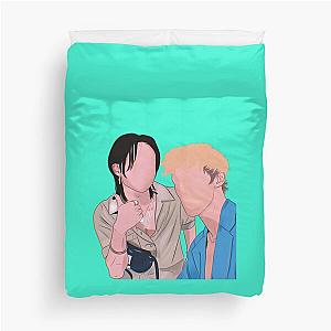 Hyunjin and Troye Sivan  Duvet Cover