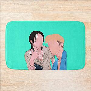 Hyunjin and Troye Sivan  Bath Mat