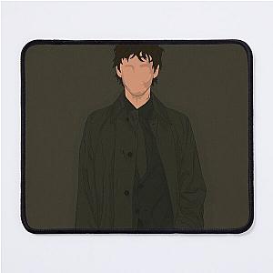 troye sivan in fashion week coat Mouse Pad