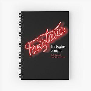 Fangtasia Nightclub Merch (True Blood) Spiral Notebook