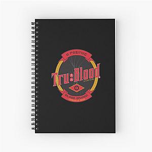 True Blood Label Spiral Notebook