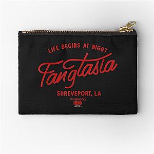 True Blood Fangtasia Club Logo Zipper Pouch