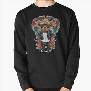 Rebel Bear Rider True Grit Teddy Pullover Sweatshirt