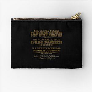 Judge Parker's Court from True Grit Zipper Pouch