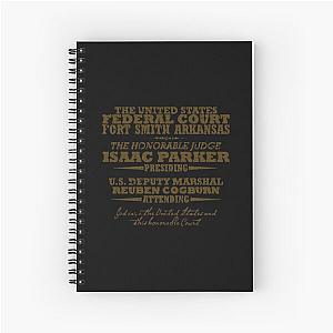 Judge Parker's Court from True Grit Spiral Notebook