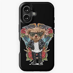 Rebel Bear Rider True Grit Teddy iPhone Tough Case