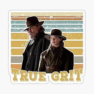 True Grit Sticker