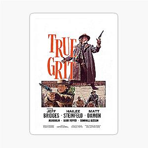 True Grit (2010) poster design sticker