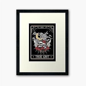 Framed Art Print - True Grit Wind Technician