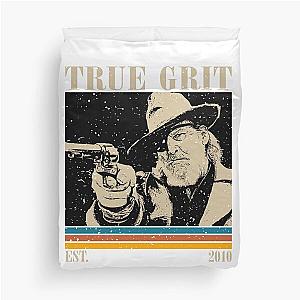 Retro True Grit Duvet Cover