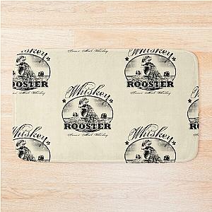 Rooster Whiskey True Grit Bath Mat