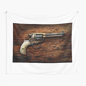 Gun Police True Grit Tapestry