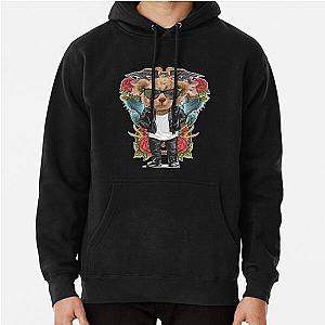 Rebel Bear Rider True Grit Teddy Pullover Hoodie
