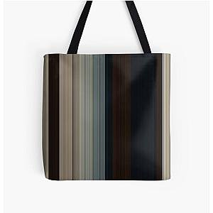 Moviebarcode: True Grit (2010) [Simplified Colors] All Over Print Tote Bag