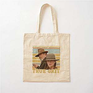 True Grit Retro Vintage Cotton Tote Bag