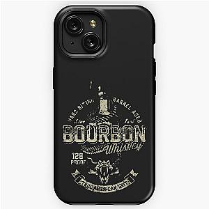 Bourbon Whiskey True American Grit Snake Graphic iPhone Tough Case