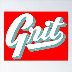 Grit Logo Poster