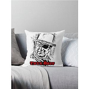 True Grit tribute Throw Pillow