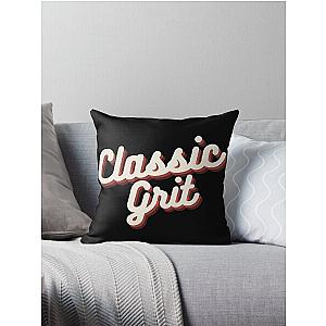 Classic Grit  Throw Pillow