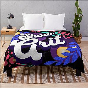 Show Grit - Colorful Throw Blanket