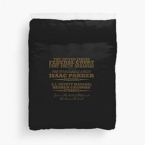 Judge Parkers Court from True Grit  Duvet Cover