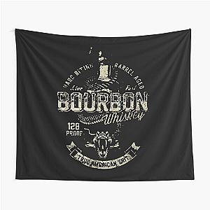 Bourbon Whiskey True American Grit Snake Graphic Tapestry