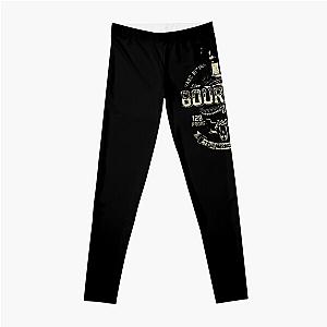 Bourbon Whiskey True American Grit Snake Graphic Leggings