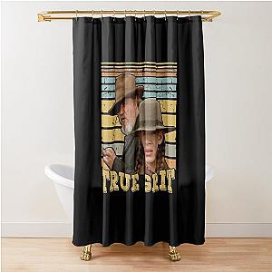 True Grit Retro Vintage Shower Curtain