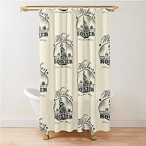 Rooster Whiskey - True Grit Shower Curtain