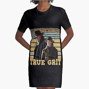 True Grit Classic Graphic T-Shirt Dress