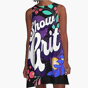 Show Grit - Colorful A-Line Dress