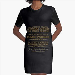 Judge Parkers Court from True Grit  Graphic T-Shirt Dress