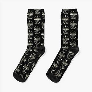 Bourbon Whiskey True American Grit Snake Graphic Socks