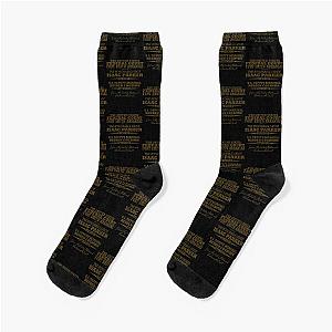 Judge Parkers Court from True Grit  Socks